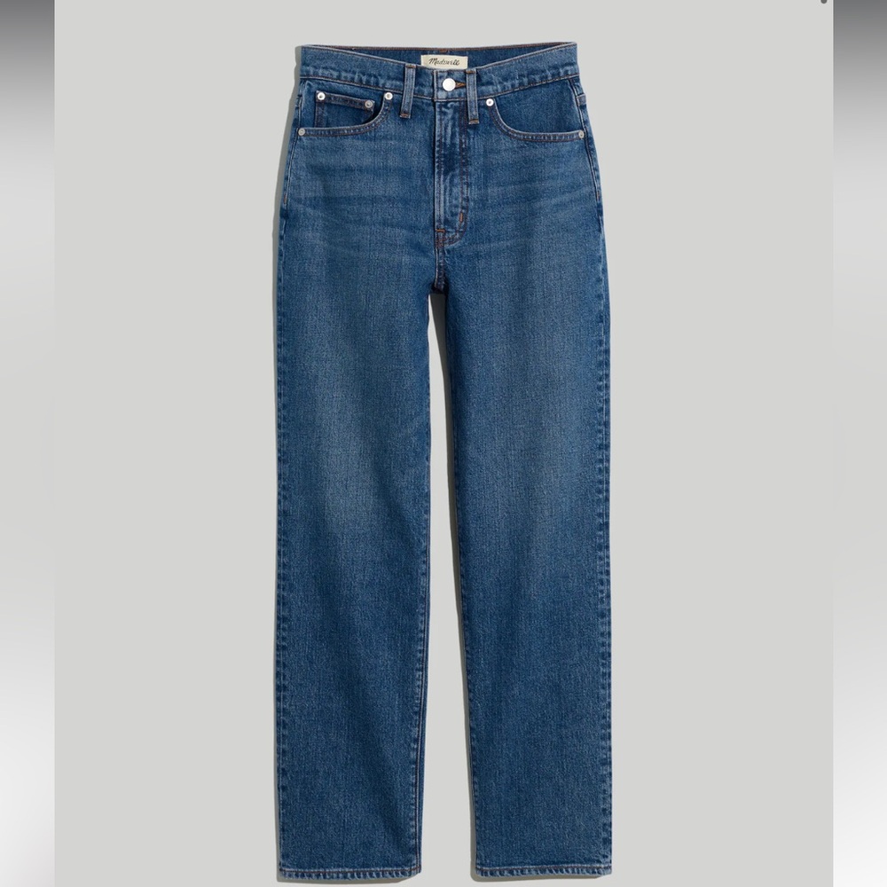 The Perfect Vintage Straight Jean in Mayfield Wash NWOT